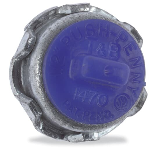 2 Inch Capped Bushing, Steel for Use with Rigid/IMC Conduit