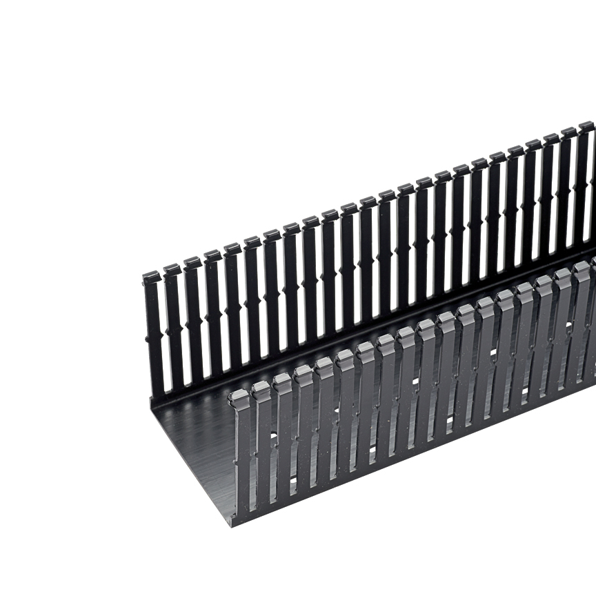 Narrow Slotted Duct, PVC, 2 X 2 X 6FT    