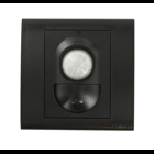 Relay and Wall Switch Auto On/Off 500W 220-240v AC Wall Mount PIR Sensor, Black