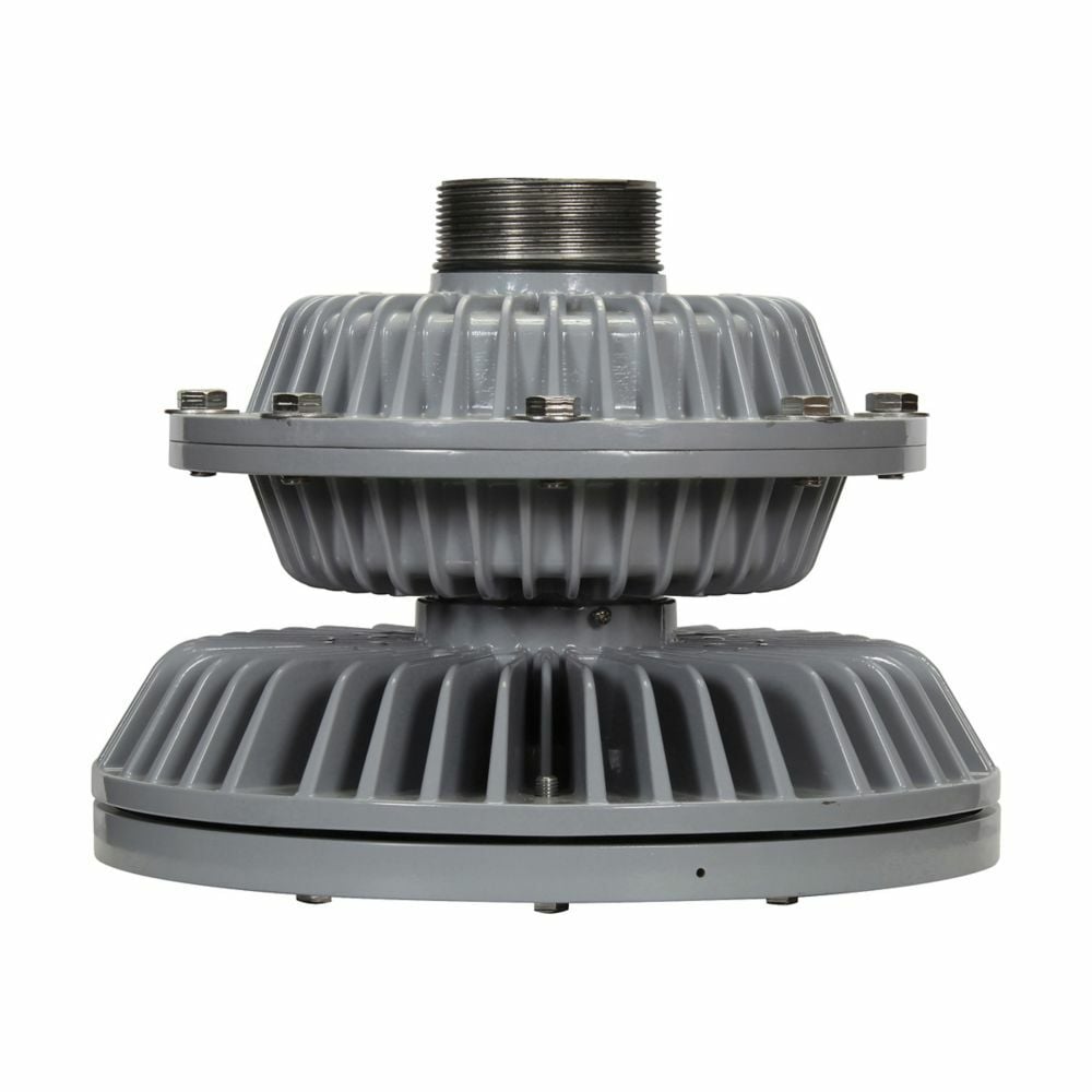Eaton Crouse-Hinds series Hazard-Gard EVLLA explosionproof LED light fixture, Cool white, 250W-320W HID equivalent, No guard, Shatter-resistant glass lens, 11000 lumens, 104 lm/W, Copper-free aluminum, No mounting module, 120-277 Vac, 115W