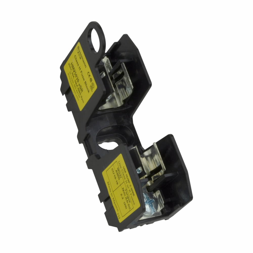Eaton Bussmann series HM modular fuse block, 250V, 0-30A, SR, Single-pole