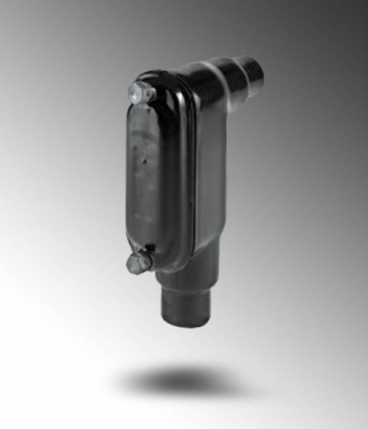 PVC Coated Galvanized Rigid FORM 7 LB FITTING 2" Trade Size