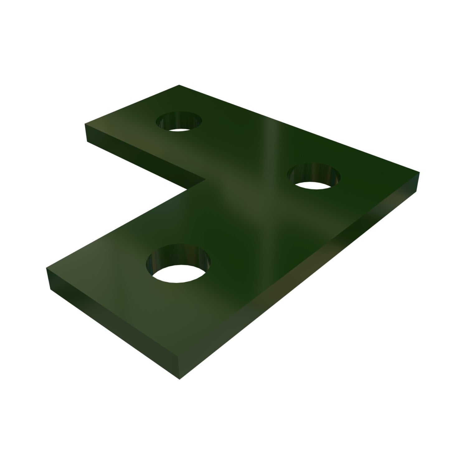 UNISTRUT FITTING, 3-1/2"x 1/4"x 3-1/2", GR