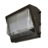 Corvus 120-Watt Outdoor LED Wallpack in Bronze, 4000K