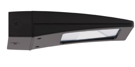 Lpack LED Wallpack 10W, 5000k, Junction Box with120V Swivel Photocell, Bronze