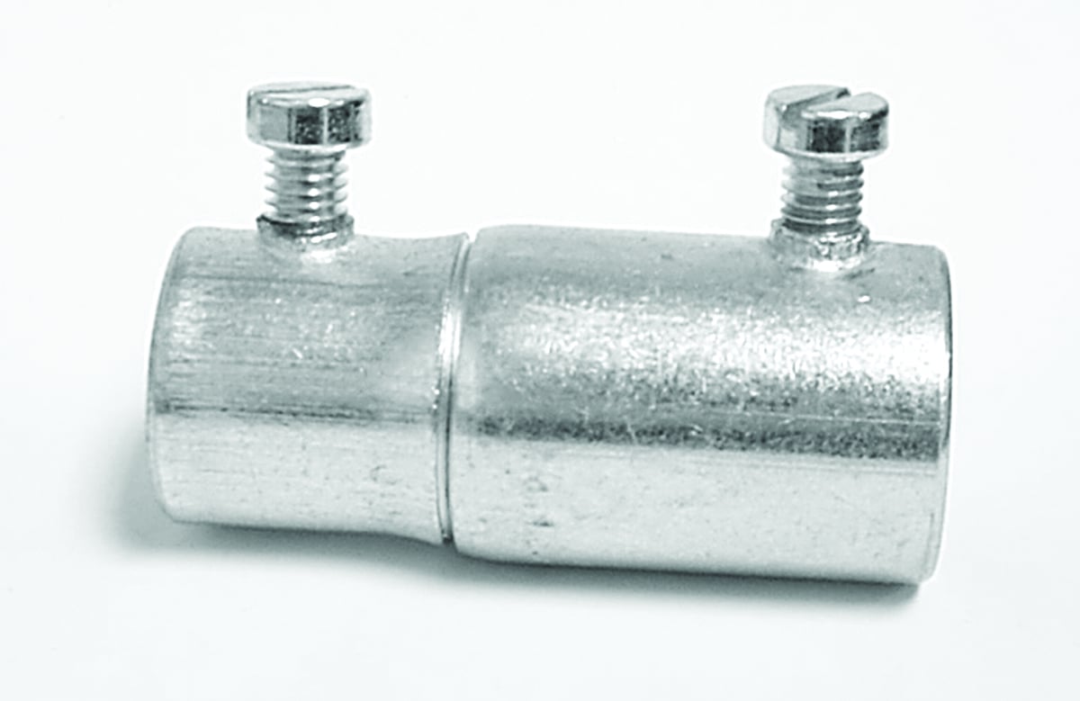 1/2" Steel Set Screw Combination Coupling - EMT to Rigid