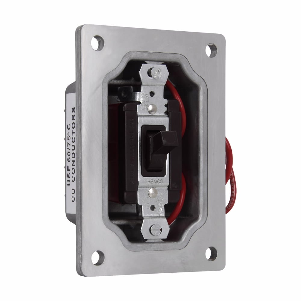 Eaton Crouse-Hinds series EDS replacement switch, 20A, Two-pole, Factory sealed, Allen-Bradley switch
