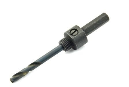 Bi-Metal Hole Saw Arbor, 1/4" Round