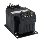 Machine Tool Rated Molded Industrial Control Transformer, 460/230/208 PV, 115/24 SV, 750 VA, Primary Fuse Clips Included