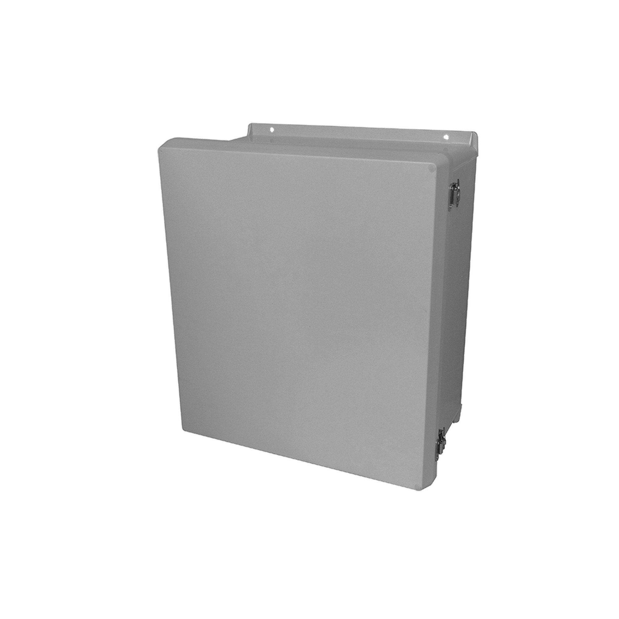 VJ Flat Opaque Cover Type 4X, 7.32x7.32x4.9, Lt Gray, FRP, HWLL