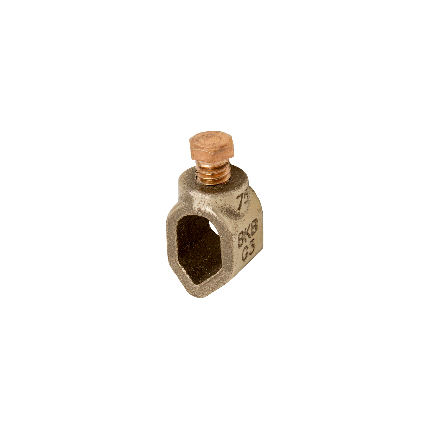 Ground Rod Clamps Type G - Budget-Line, Rod Size 3/8, Wire Range 10 Sol. - 4 Str.