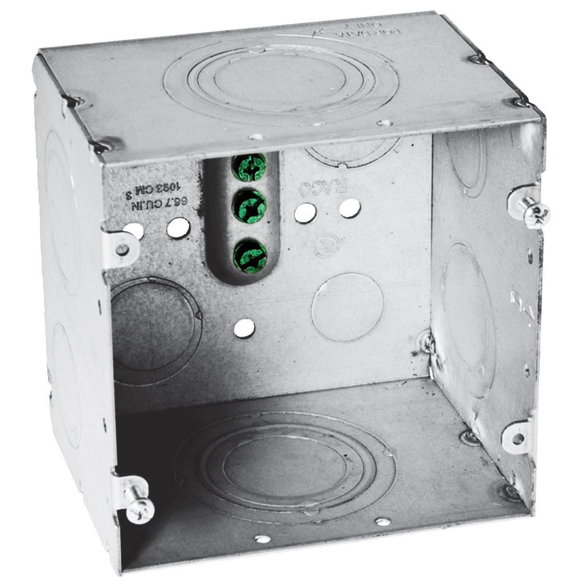Wall Boxes, Data Box, 2-Gang, 3.25" Depth