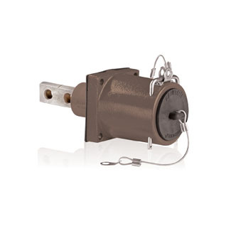 49 Series Rhino-Hide, Single Pole, Female Receptacle, Double Hole Bus Bar, 313MCM-777MCM Cable, 1000-Volt, 1135A, Brown