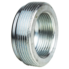 Reducing Bushing, 3/4 x 1/2 in. Size, Steel material, Thread mounting, Zinc Plated Finish