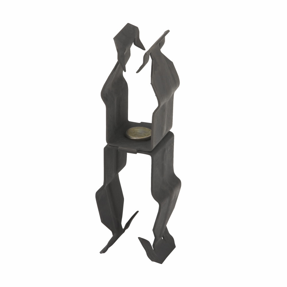 Eaton B-Line series conduit support fasteners, Conduit and cable, 1" Height, 1" Length, 1" Width, 0.057lbs, Conduit size: 0.5" to 0.75", Push-type conduit to conduit fasteners, 25 lbs load capacity