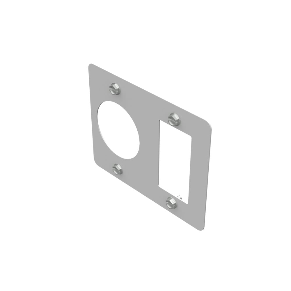 Receptacle Face Plate Versa Ped TT30 520
