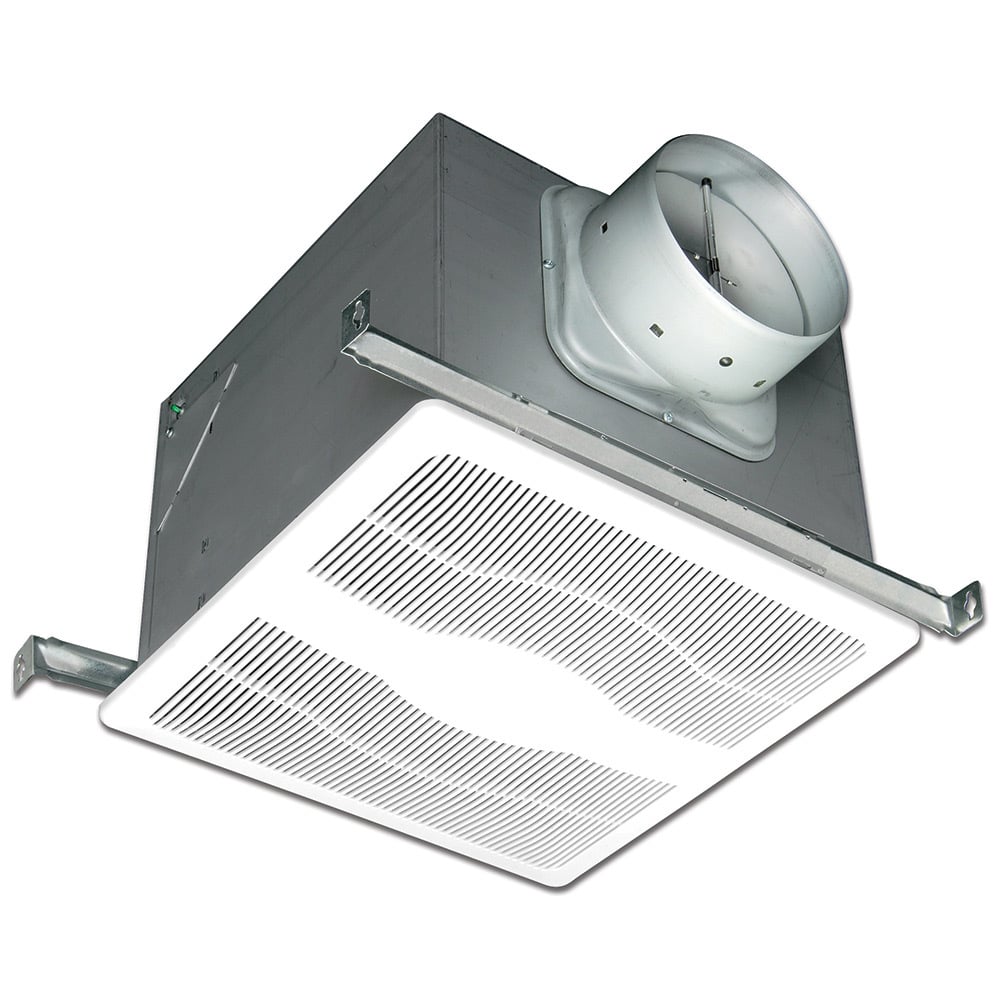 150 CFM ENERGY STAR Certified Deluxe Quiet Exhaust Fan - 6 Inch Metal Duct Adapters