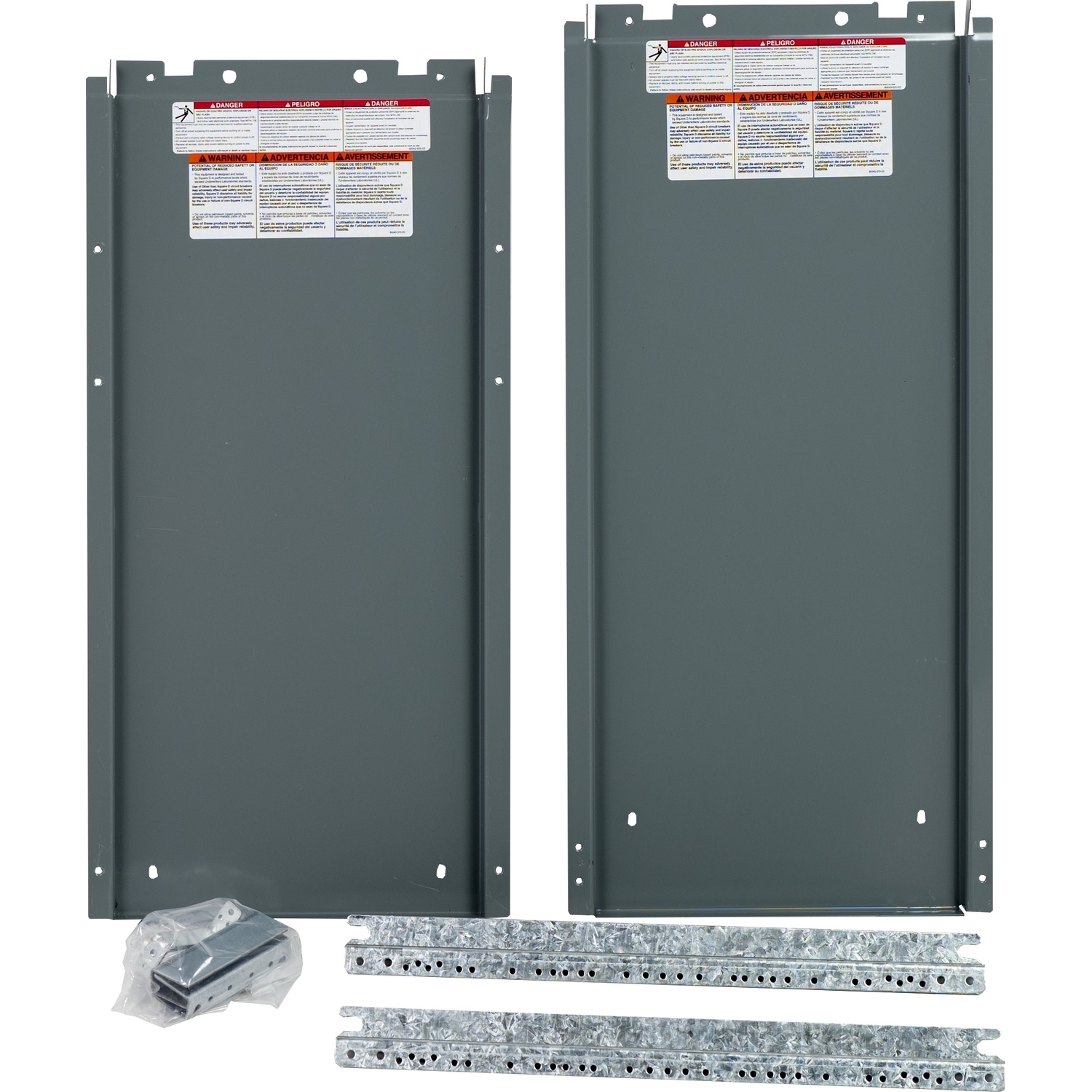 Panelboard accessory, NQ, rail/deadfront extension kit, 18in rail