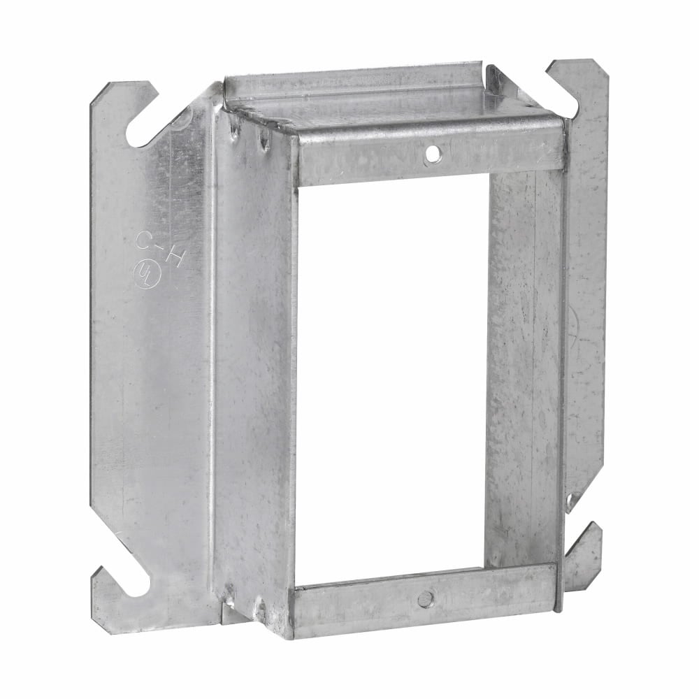 TP526 Thepitt 1-Device Tile Wall Box Cover, 4 in L x 4 in W, Raised Surface Cover, Steel