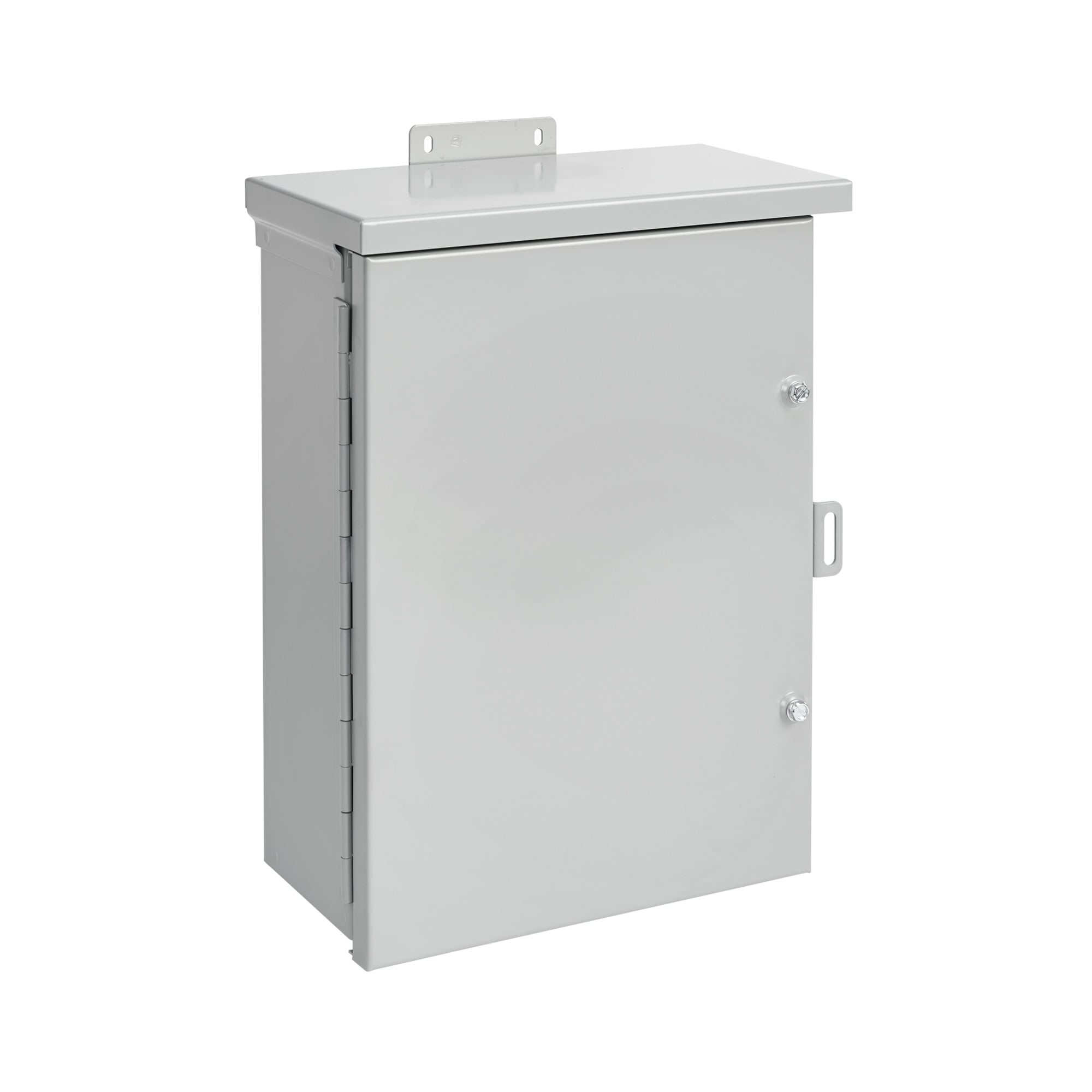 Medium Drip-Shield Hinged-Cover Type 3R, 18.00x18.00x10.00, Gray, Steel