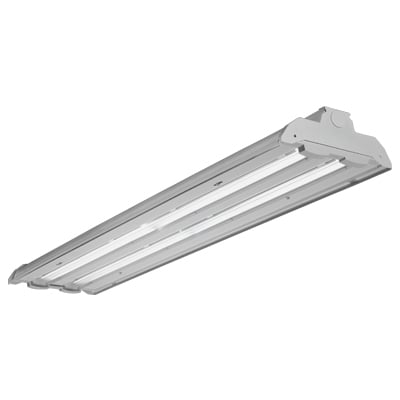 LED Low Bay , 4,000 nominal lumens, Less louver, 120V-277V, Generic driver 0-10V dimming, 4000K, 80 CCT, White finish, SKU - 228LAG