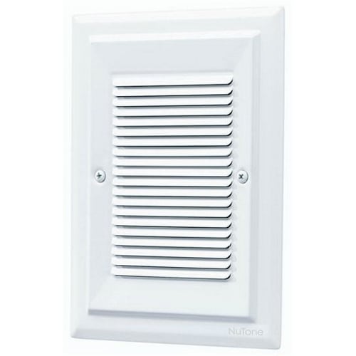 Recessed Westminster Wired Chime, 6-3/4w x 8-3/8h with White cover