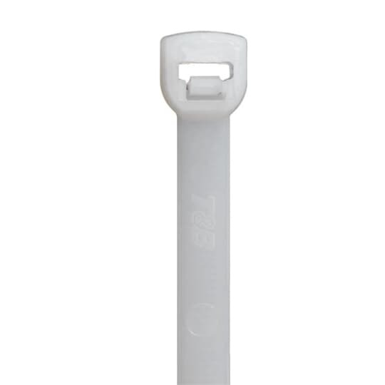 Heavy Duty Cable Tie, Natural Polyamide (Nylon 6.6) for Temperatures up to 85 Degrees Celsius (185 F) for Indoor Applications, Length of 632mm (24.9 Inches), Width of 7.6mm (0.3 Inch), Thickness of 2mm (0.08 Inch), Tensile Strength Rating of 534 Newtons (120 Pounds)