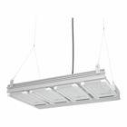 Eaton Crouse-Hinds series IHB industrial high bay LED light fixture, Cool white, Non-dimmable driver, 250W-500W HID or 4-lamp T5HO, Glass lens, 16000 lm, 116 lm/W, Aluminum, Pend mt, Wide, 3/4" trade size, 100-277 Vac, 127-250Vdc, 145W