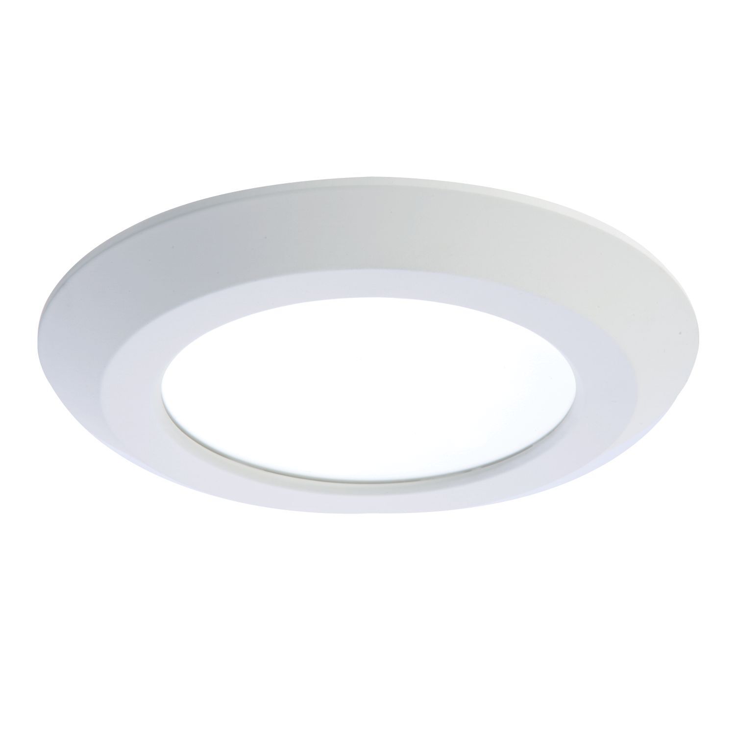 6" Surface LED Downlight, 120V-277V, 90CRI, 4000K, White, 1200 Series, JBox mount only