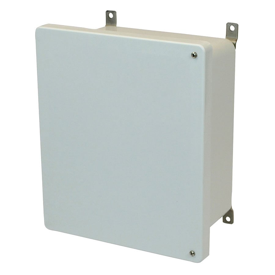 12X10X6 ENCLOSURE HINGED SCR CVR