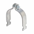 Eaton B-Line series strut pipe clamps and accessories, .1015" height, 5.843" length, 1.25" width, 800 lbs, Steel, Pre-assembled combination recess hex head screw, Pipe or conduit clamps, Stainless steel type 316