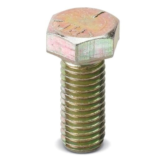 Screw, Cap, Size 3/8 Inch-16 Hex Head x 1 Inch, Steel, without Nuts