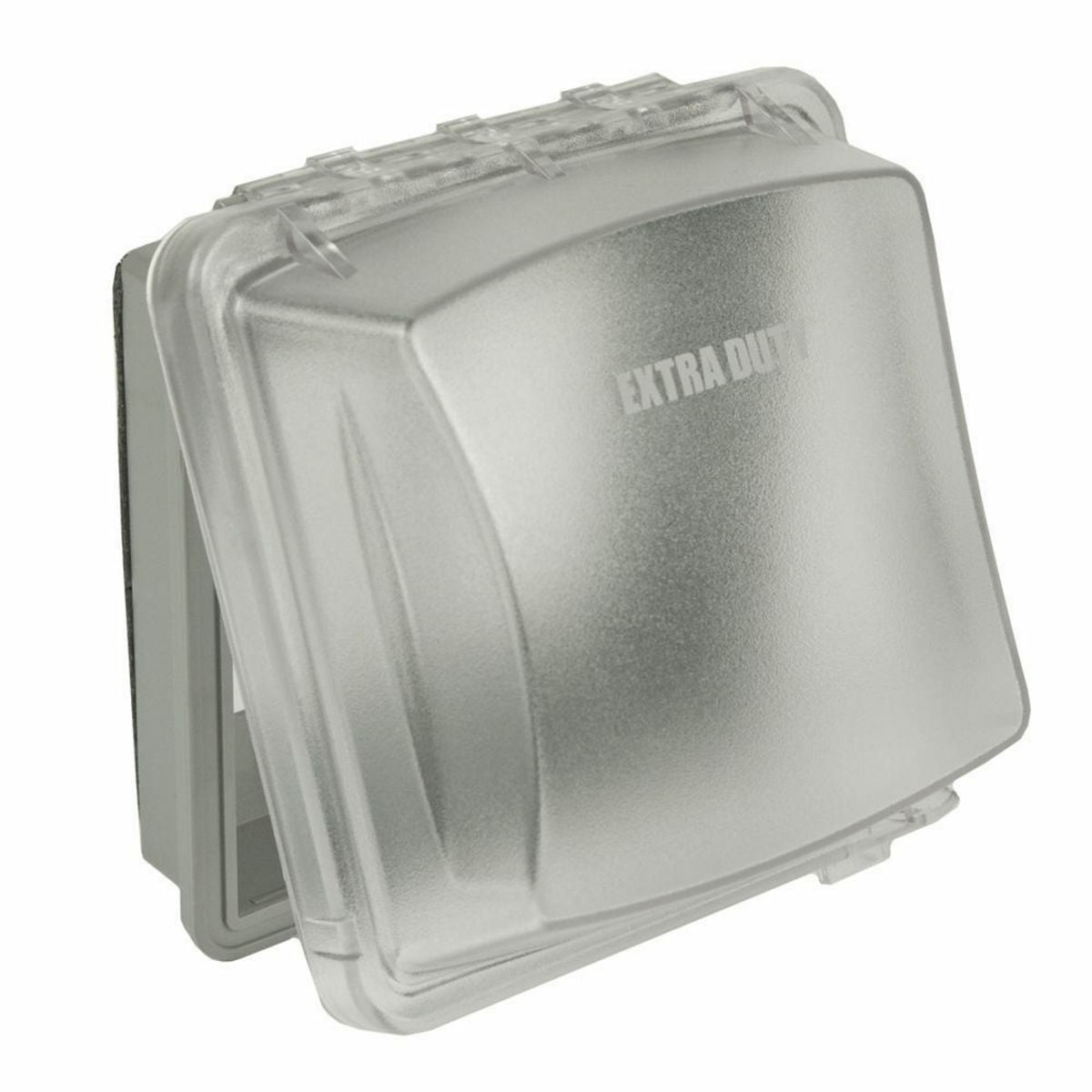 2-Gang Weatherproof In-Use Cover, EXTRA DUTY, 55-in-1, 2-3/4 in. Deep, Clear