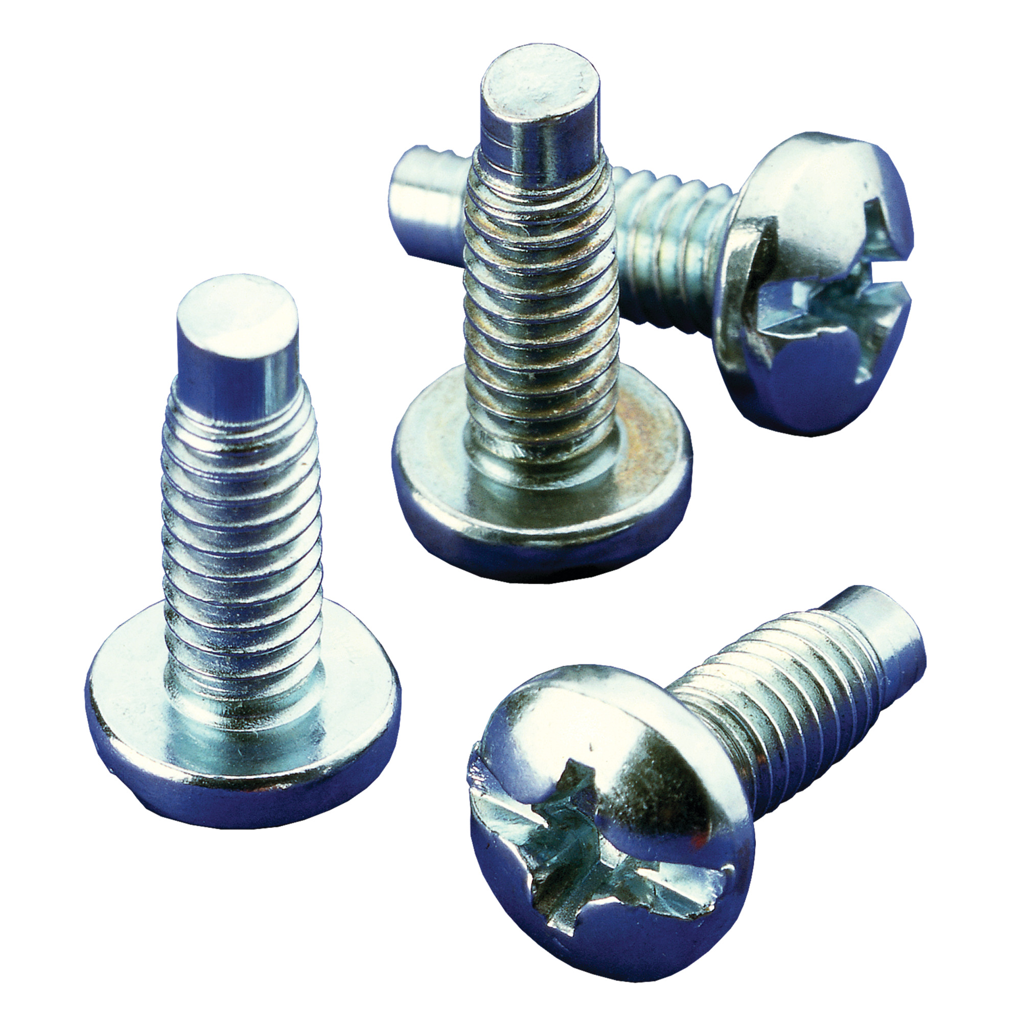 Rack-Mount Screw Package Quantity 20, #10-32x.75, Plated, Mild Steel