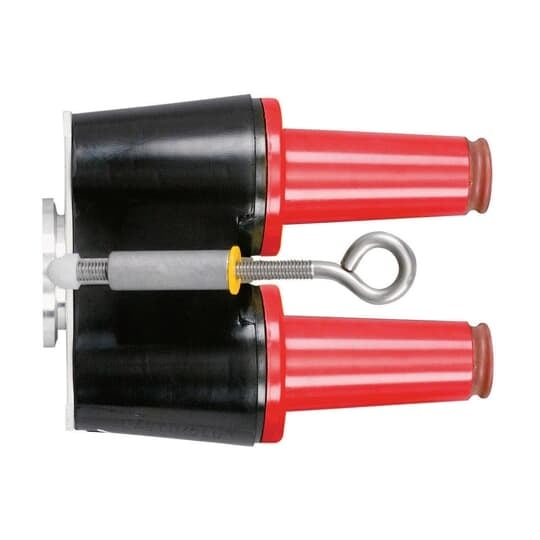 15kV, 200 Amp, Loadbreak Feed-Thru.  6.87 inch long x 5.93 inch wide.  3.12 inch Center to Center.  Uses Integral Parking Stand Mount.  Has Eyebolt.  The Feed-Thru is designed to mate with the following Elastimold products - 15kV Family of Elbow Connectors, 370TR test rod, 160GKR Grounding Elbow, 160DR or 160DRG Insulated Cap.