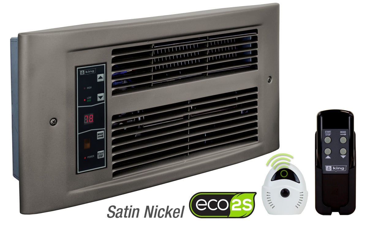 PX ECO 208V, 1750W, SATIN NICKEL, COLOR PACKAGING