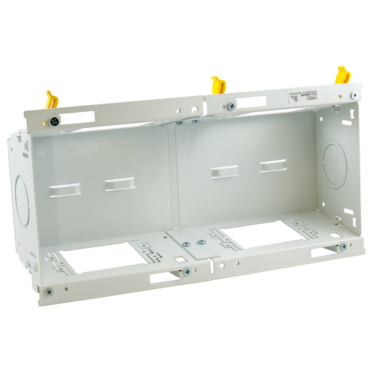Enclosures, FPTV, 4-Gang, Metallic,White