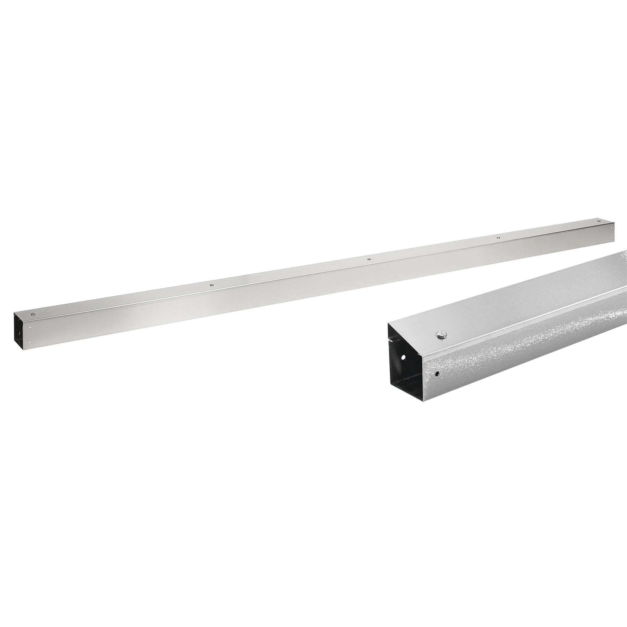 Straight Section Perforated CleanTray, 4.00x4.00x120.00, Brushed, SS304