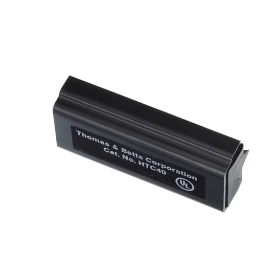 H-Tap Insulating Hard Cover for H-Taps 63110, 63118, 63125, 63140, C-Taps 54720, 54725, 54730, 54755, 54760, Rated 600V, 90 degrees C, Material: thermoplastic Noryl, Black