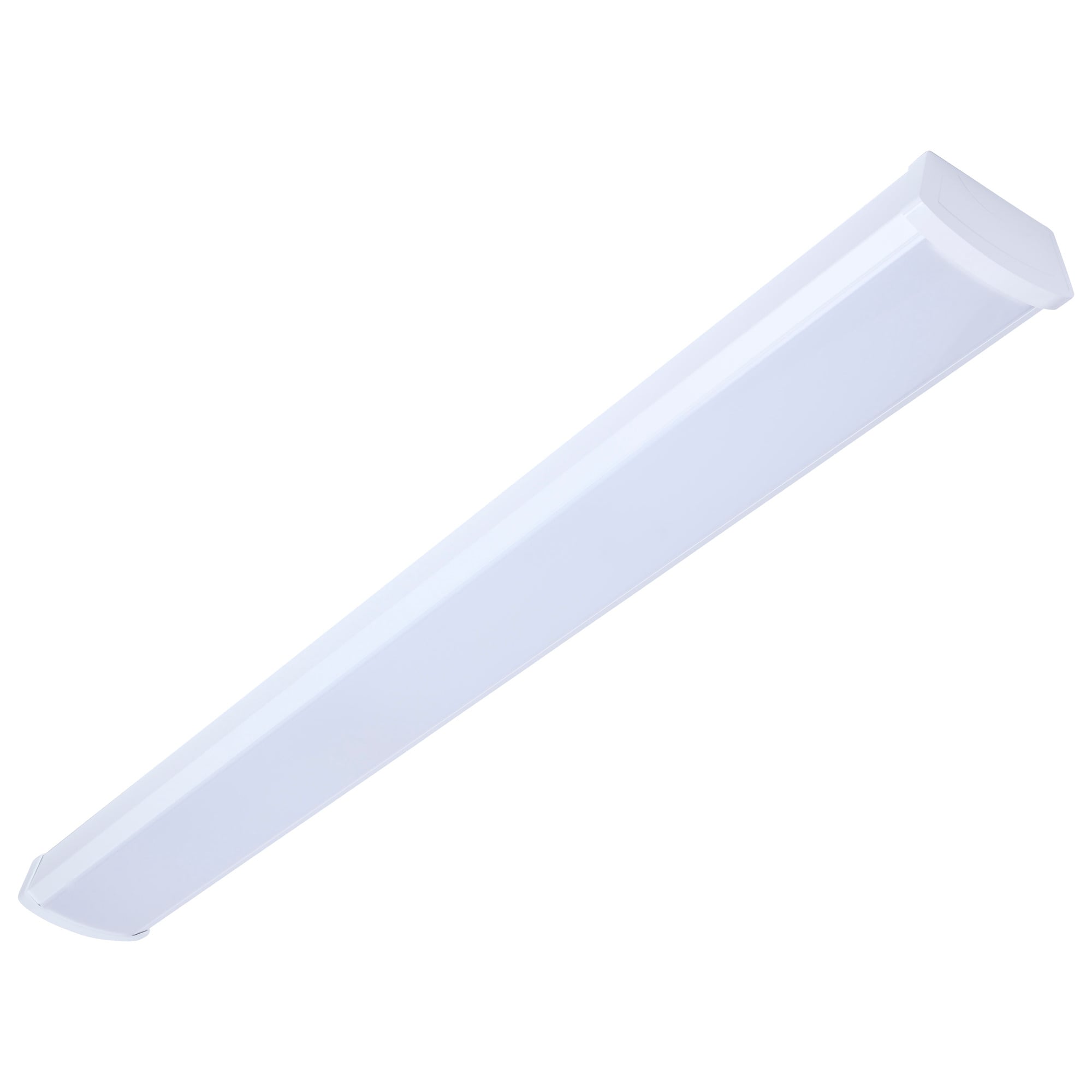 LED 4 Foot Wrap - 39 Watts - 27K/30K/35K/40K/50K CCT Selectable - White Finish - 120-277 Volt
