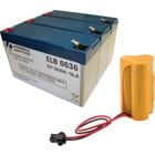 Replacement battery, Replacement battery, Lead Calcium, 6V, 12Ah (includes 4), SKU - 397846