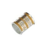 Copper Cable Joint, Wire Range Min: 3 #2 Str, Max: 2 #1/0 with 2 #8 Str, Tin Plated, Yellow Die