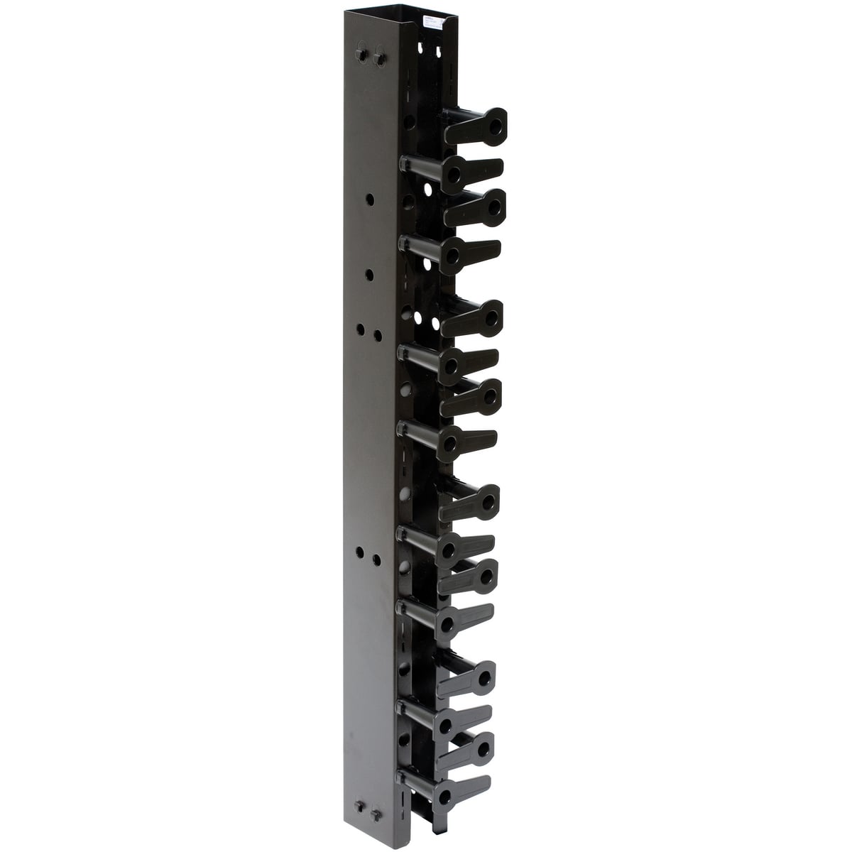 Rack, Vertical Channel, 7' x 3.25", Black