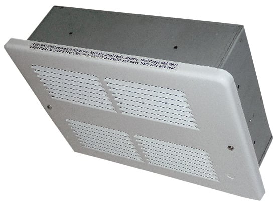 WHFC CEILING HTR 240/208V 1000-500W/750-375W WHITE