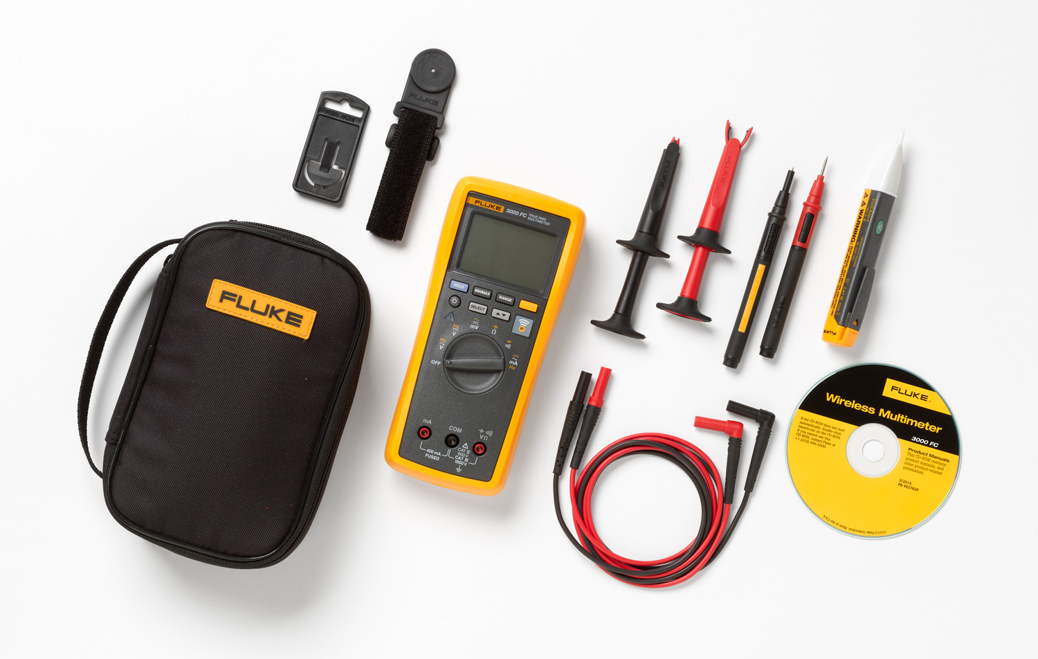 ELECTRICIANS DMM VOLTAGE TESTER AND ACCESSORY KIT