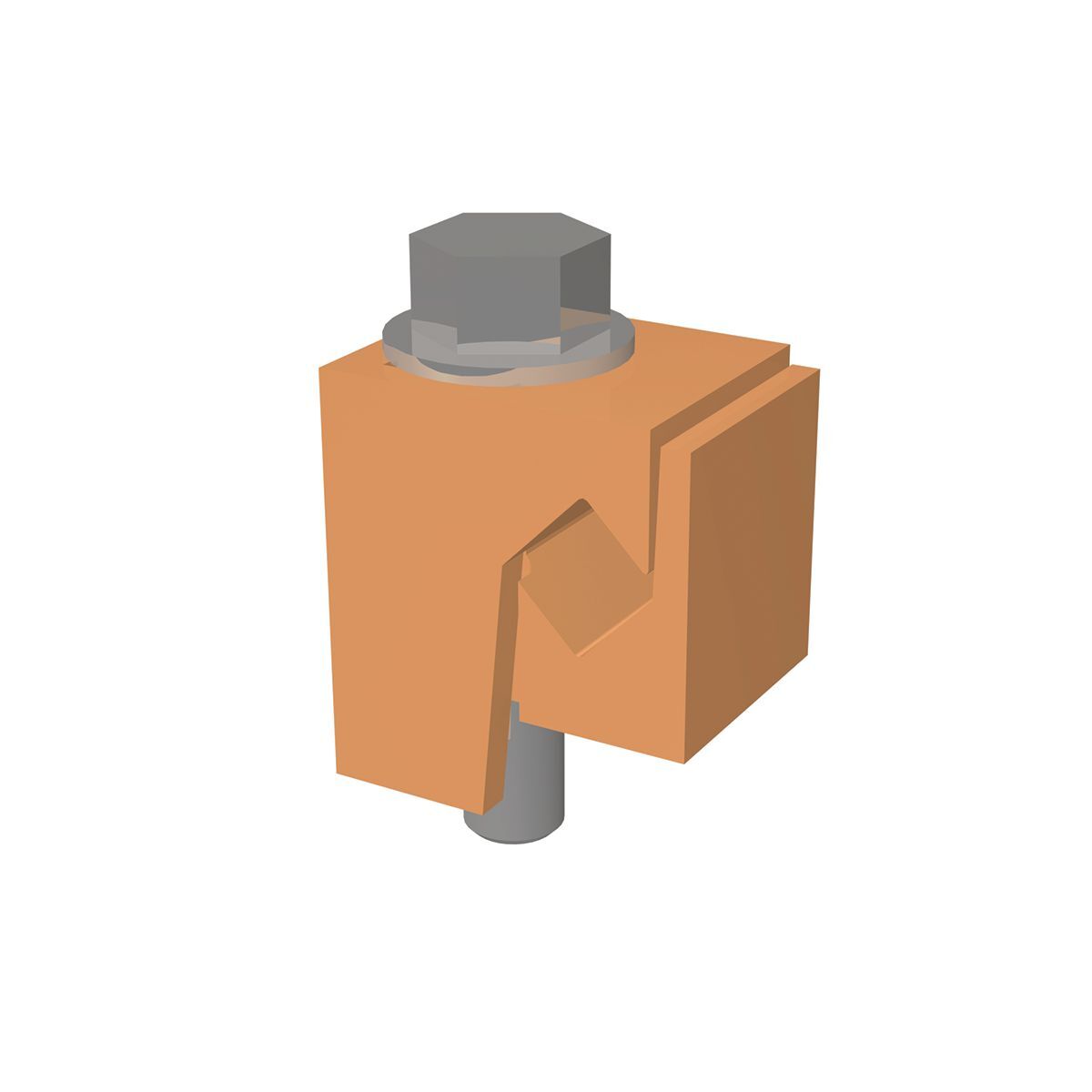 Cu Alloy Vise Connectors, #2 - #6 Sol.