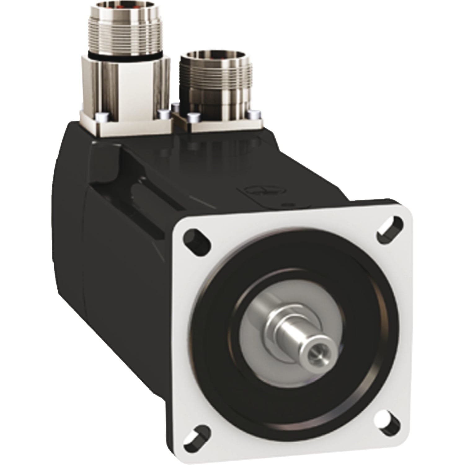 servo motor BMH, Lexium 32, 2.5Nm, 8000rpm, keyed shaft, without brake, IP65, IP67, 128 multiturn encoder, straight, 3 phases