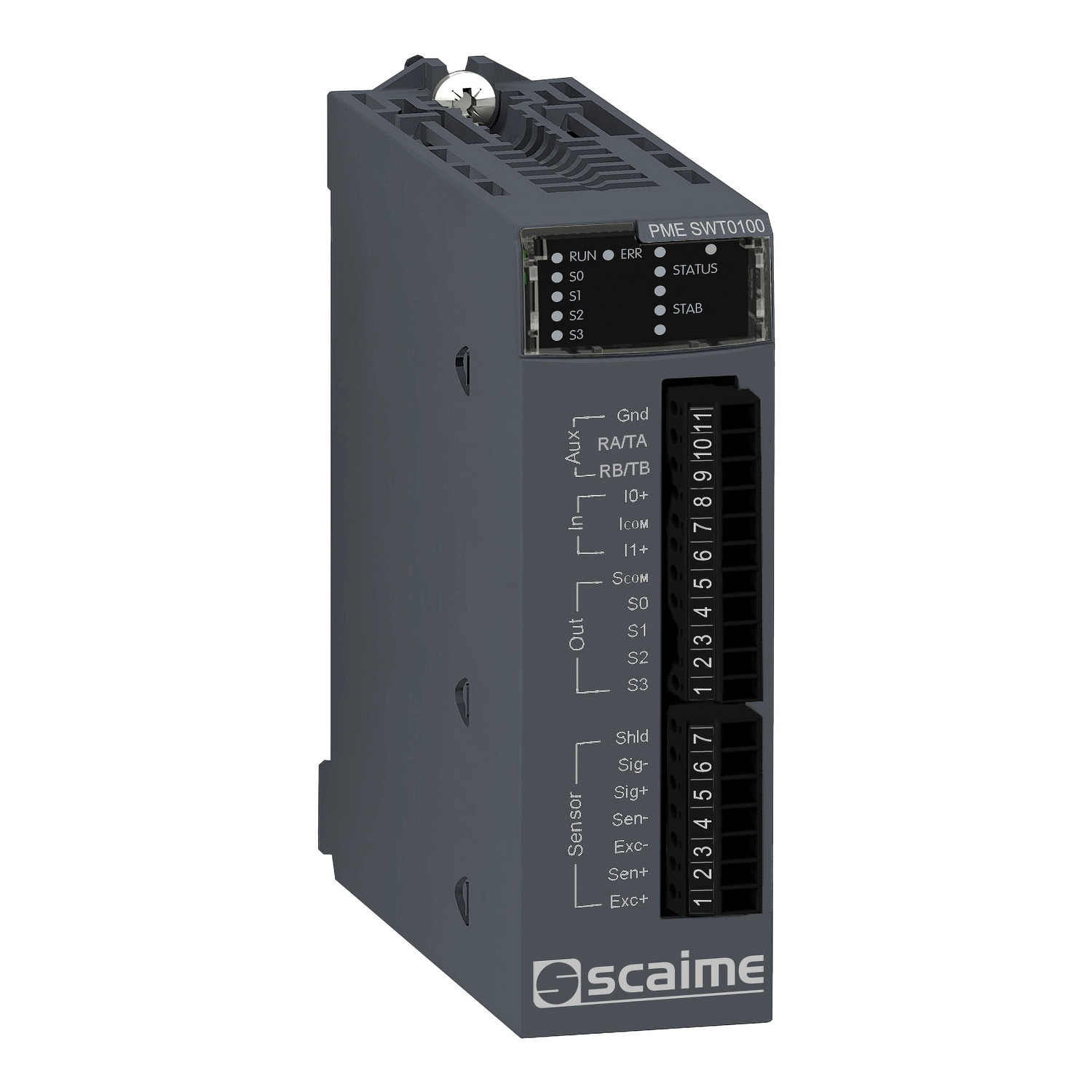 partner module, Modicon X80, Ethernet system weighing transmitter, 1 channel