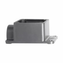 Eaton Crouse-Hinds series ARRH back box, 60A, One hub, Cast aluminum, 1"