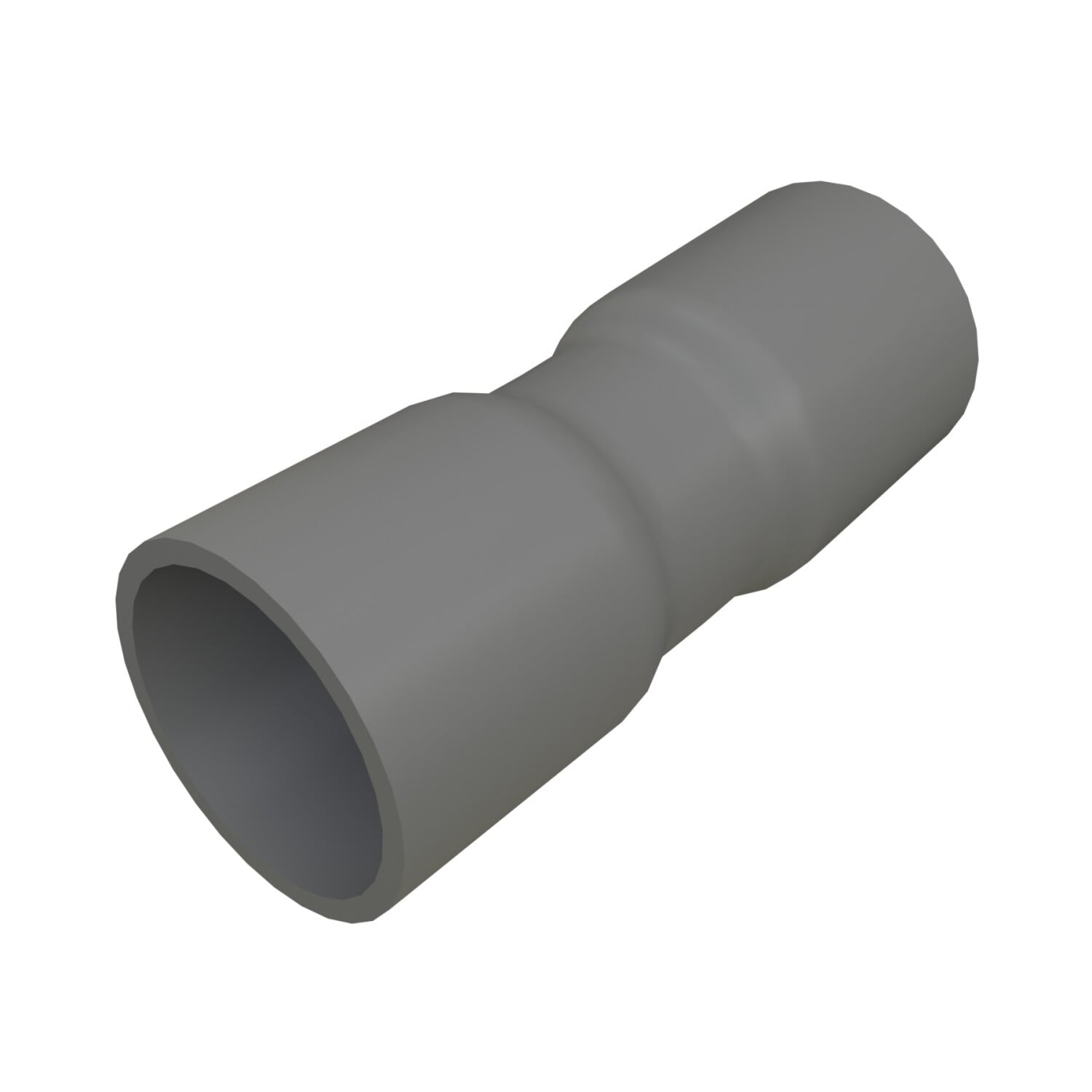 4 in Schedule 40 PVC 5 Degree Coupling, Bell x Bell, Fabricated